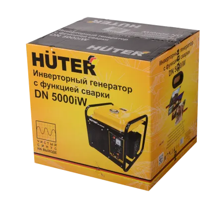 Электрогенератор инверторный Huter DN 5000iW (с функцией сварки)