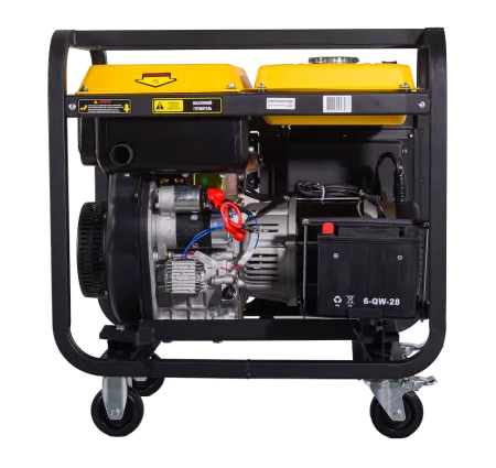 Электрогенератор дизельный LDG 7000LXА Huter