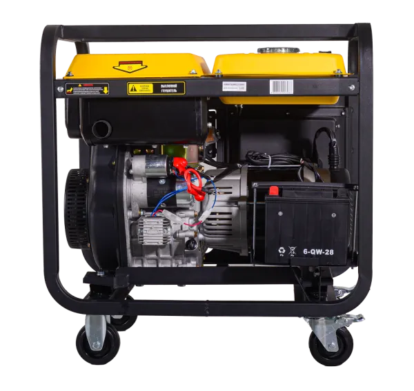 Электрогенератор дизельный LDG 7000LXА Huter