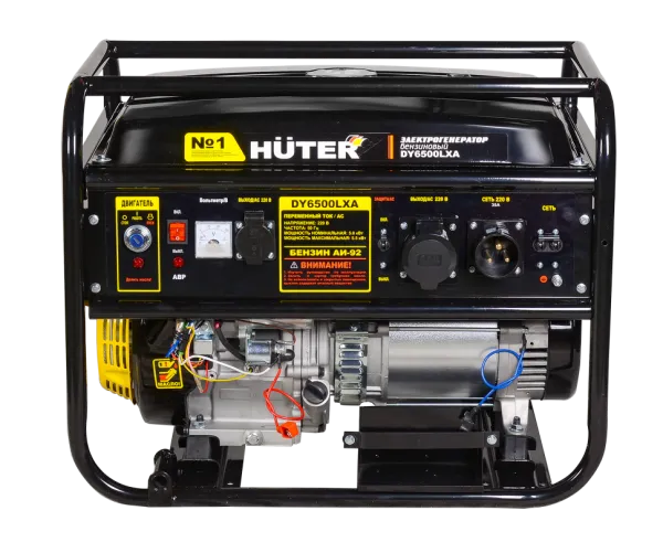 Портативный бензогенератор Huter DY6500LXA