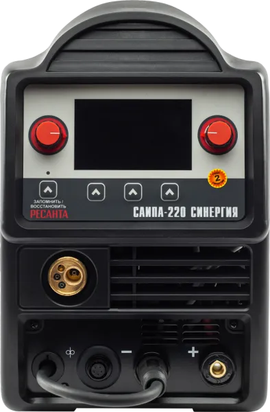 Сварочный полуавтомат Ресанта САИПА-220 Синергия (MIG/MAG)