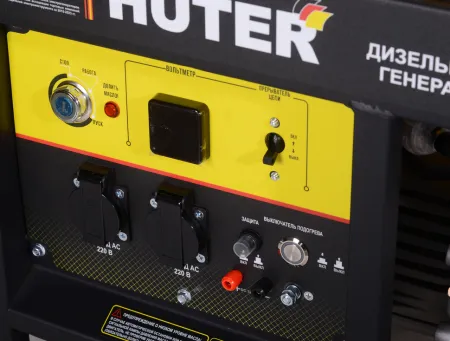 Электрогенератор дизельный LDG 5000LX Huter