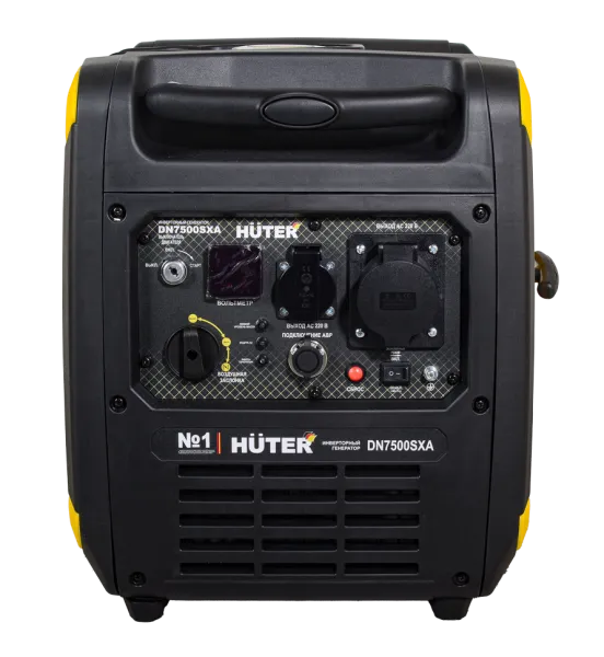 Инверторный генератор Huter DN7500SXA (электростартер)