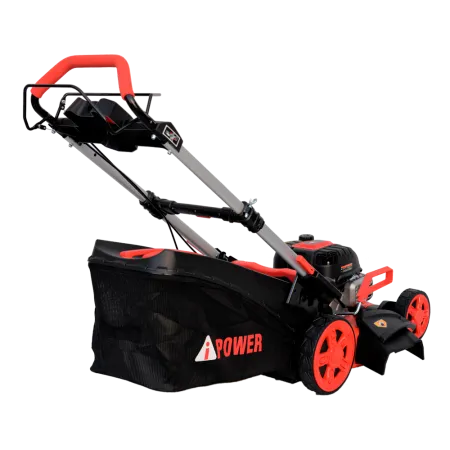 Складная газонокосилка бензиновая самоходная A-iPower AM48S