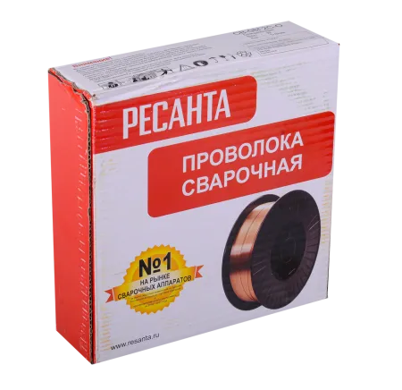 Сварочная проволока Ресанта СВ-08Г2С-O, Ф0,8 мм Катушка 5кг