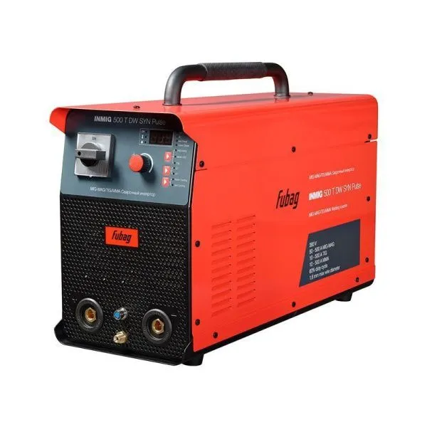 FUBAG Cварочный полуавтомат INMIG 500T DW SYN PULSE + Подающий механизм DRIVE INMIG DW SYN PULSE + Горелка FB 550W 3m + Блок жидкостного охлаждения Cool 70 + Тележка