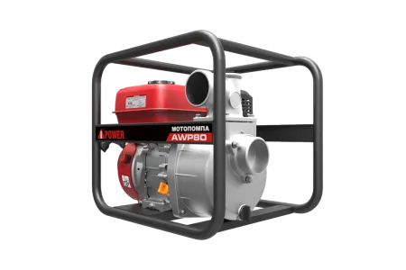 Бензиновая мотопомпа для чистой воды A-iPower AWP80