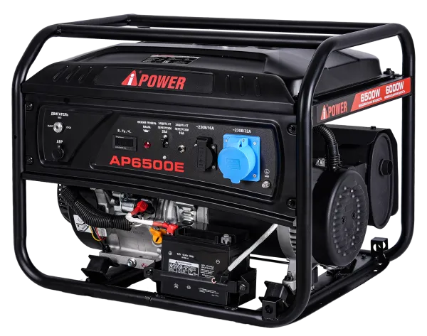 Бензиновый генератор A-iPower Lite AP6500E с АВР