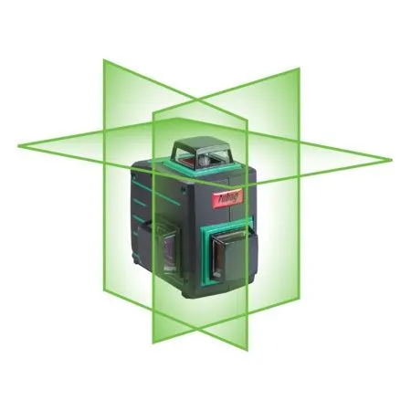FUBAG уровень лазерный 3D с зеленым лучом Pyramid 30G V2х360H360