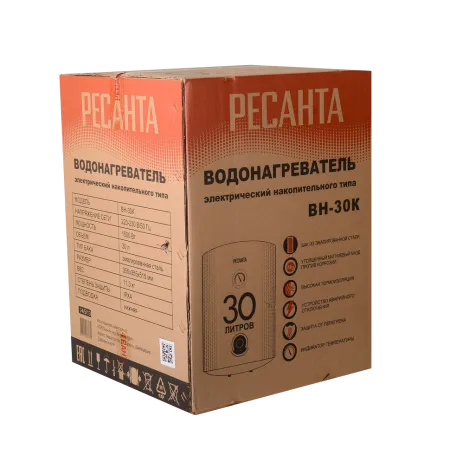 Водонагреватель накопительный ВН-30К Ресанта