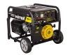Портативный бензогенератор Huter DY6500LX с колесами