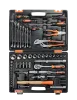 Набор инструментов, 1/2", 1/4", CrV, пластиковый кейс 76 предмета Вихрь