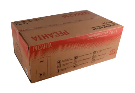 Газовый настенный двухконтурный котел ГК-11 Ресанта