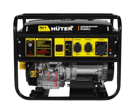 Портативный бензогенератор Huter DY8000LX