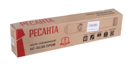 Скважинный насос Ресанта НС-55/80 ПРОФ