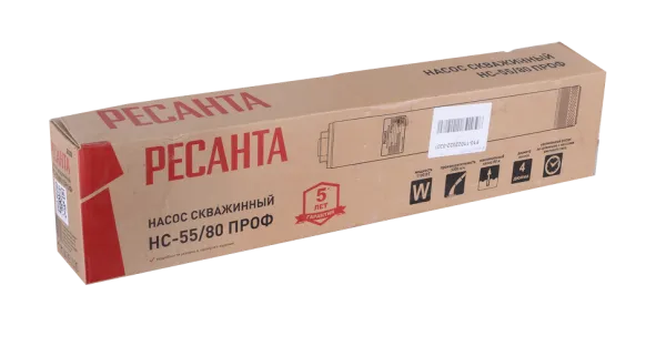 Скважинный насос Ресанта НС-55/80 ПРОФ