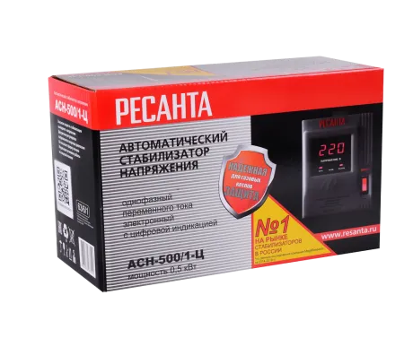 Стабилизатор напряжения РЕСАНТА АСН-500/1-Ц