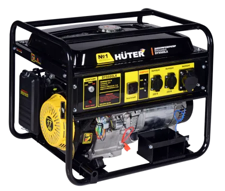 Портативный бензогенератор Huter DY9500LX