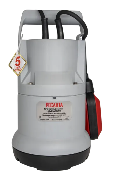 Дренажный насос Ресанта НД-11000П/5