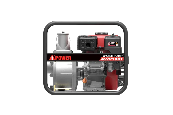 Бензиновая мотопомпа для грязной воды A-iPower AWP100T