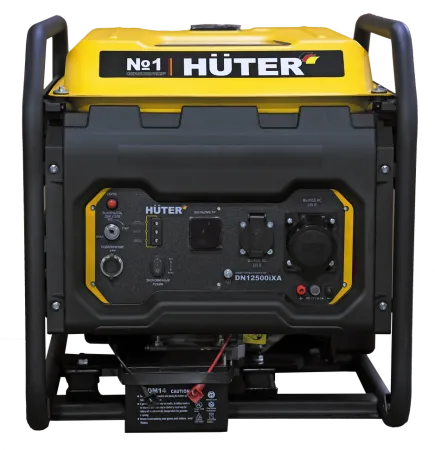Инверторный генератор Huter DN12500iXA (электростартер)