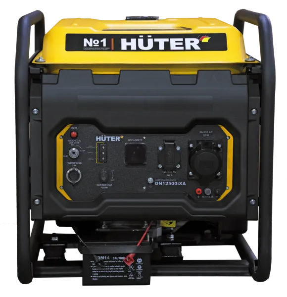 Инверторный генератор Huter DN12500iXA (электростартер)