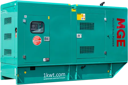 Дизельный генератор MGEp100CS в кожухе