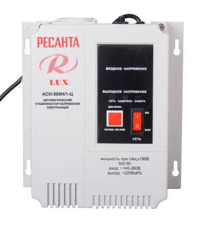 Стабилизатор напряжения Ресанта АСН-500Н/1-Ц LUX