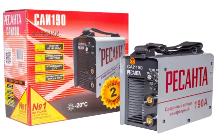Сварочный аппарат инверторный Ресанта САИ 190