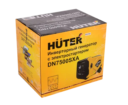 Инверторный генератор Huter DN7500SXA (электростартер)
