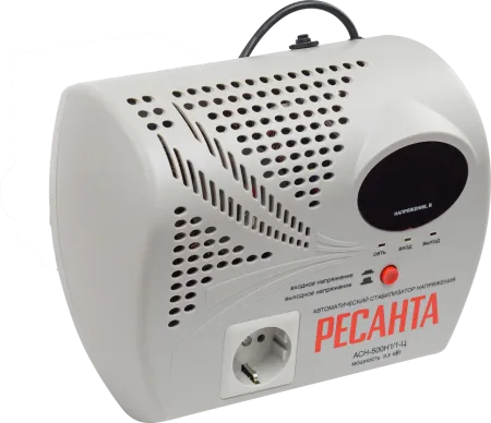 Стабилизатор напряжения серии LUX РЕСАНТА АСН-500Н1/1-Ц
