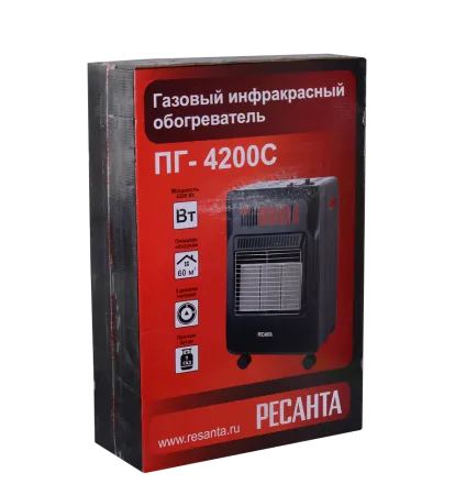 Газовый инфракрасный обогреватель Ресанта ПГ-4200С