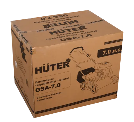 Бензиновый скарификатор-аэратор Huter GSA-7,0