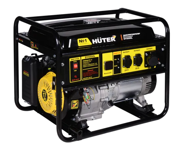 Портативный бензогенератор Huter DY9500L