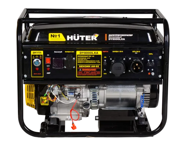 Портативный бензогенератор Huter DY8000LXA