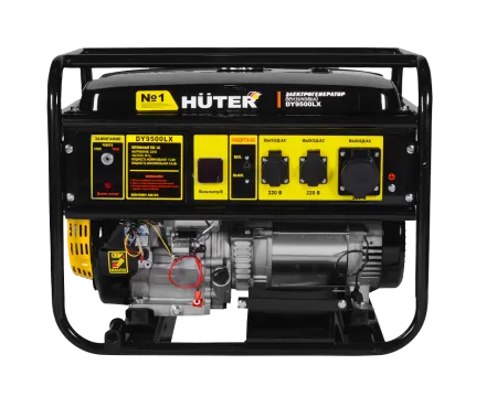 Портативный бензогенератор Huter DY9500LX