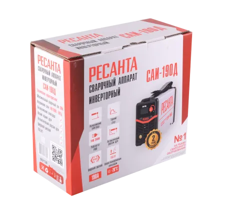 Сварочный аппарат инверторный Ресанта САИ-190Д