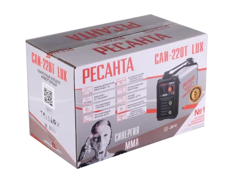 Сварочный аппарат инверторный Ресанта САИ-220Т LUX