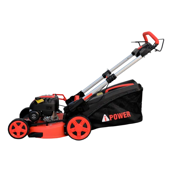 Складная газонокосилка бензиновая самоходная A-iPower AM48S