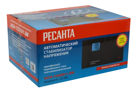 Стабилизатор напряжения РЕСАНТА АСН-12000/1-ЭМ