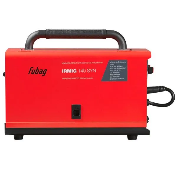 FUBAG Сварочный полуавтомат IRMIG 140 SYN с горелкой 150 А 3 м в комплекте