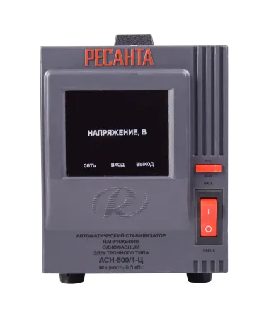 Стабилизатор напряжения РЕСАНТА АСН-500/1-Ц