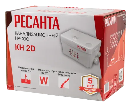 Канализационный насос Ресанта КН 2D