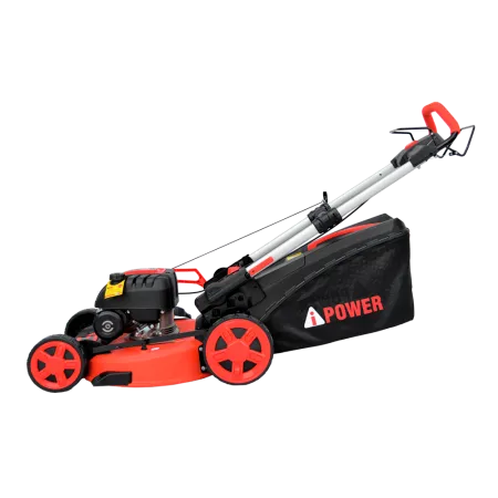 Складная газонокосилка бензиновая самоходная A-iPower AM53S