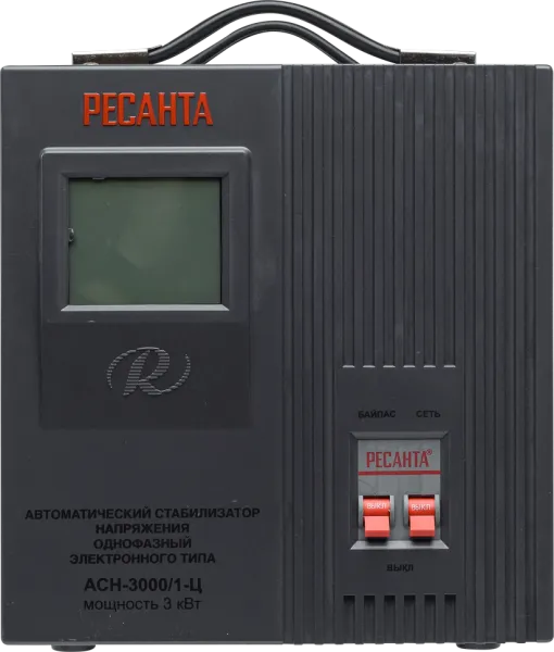 Стабилизатор напряжения РЕСАНТА АСН-3000/1-Ц