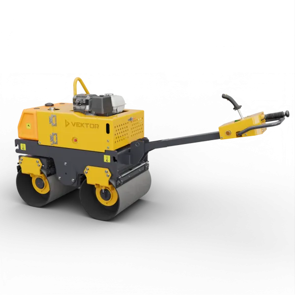 Виброкаток ручной двухвальцовый Vektor VRDR-800D