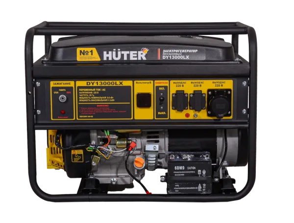 Электрогенератор DY13000LX Huter