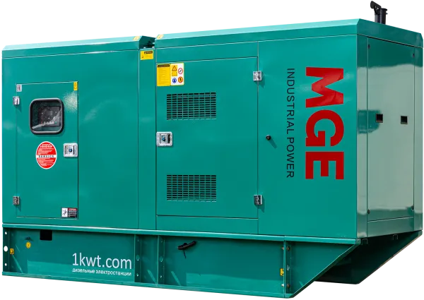 Дизельный генератор MGEp120CS в кожухе