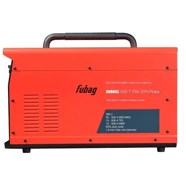 FUBAG Сварочный полуавтомат инвертор INMIG 500T DW SYN Pulse + Подающий механизм DRIVE INMIG DW SYN Pulse  + Шланг пакет 5 м + горелка FB 400 3m