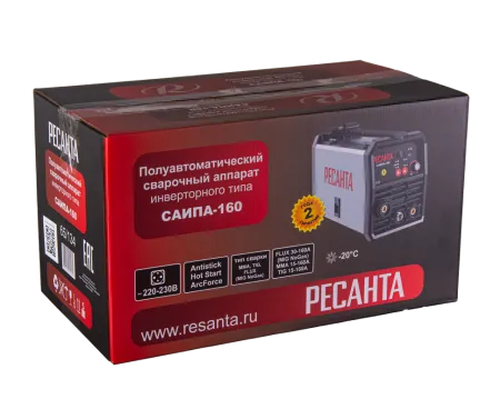 Сварочный полуавтомат Ресанта САИПА-160 (FCAW)